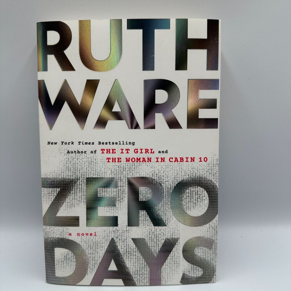 Zero Days By Ruth Ware 2023 Paperback Thriller Mystery Simon & Schuster